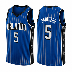 Uniforme de Baloncesto Personalizado de Poliéster Sublimado, Uniforme de Equipo Directo de Fábrica, Ropa Deportiva Unisex al por Mayor Personalizable - Product Image 1