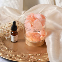 Diffuseur de parfum de fraise en verre, produits cosmétiques pour la maison, ml, avec bâtons en rotin, idée cadeau