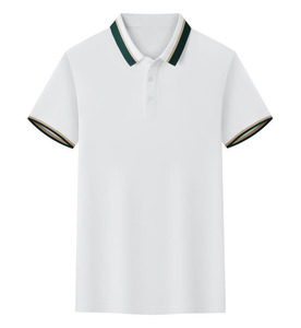 Diseño de Logotipo Personalizado OEM para Camisetas Polo de Manga Corta de Secado Rápido para Hombre, Ropa de Trabajo de Verano con Bloques de Color para Uniformes Corporativos - Product Image 6