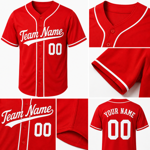 Maillot de sport moderne offrant un confort doux et une coupe flexible pour l'entraînement régulier et les matchs actifs des équipes de baseball - Product Image 5