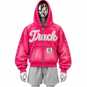Sudaderas con Capucha Personalizadas para Hombre, Invierno 2026, 100% Algodón, Felpa de 320g, Ecológicas, Impermeables, de Secado Rápido, Estilo Urbano, OEM - Product Image 4