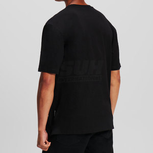 เสื้อยืดคอกลมผู้ชายผ้าฝ้าย 100% ระบายอากาศได้ดี ทรงหลวม คุณภาพสูง ประดับเพชรเทียม รับสกรีนโลโก้ แห้งเร็ว เป็นมิตรกับสิ่งแวดล้อม ขายส่ง - Product Image 2