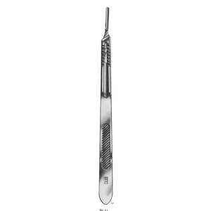 Manches de scalpel médical chirurgical en acier à alimentation manuelle, conception ergonomique, pour hôpitaux et cliniques, garantie 1 an, faible MOQ WARSAW - Product Image 1