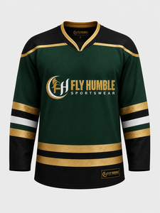 เสื้อฮอกกี้น้ำแข็งสีส้มสำหรับผู้ชาย Fly Humble แขนยาว พิมพ์ลายดิจิทัล ระบายเหงื่อได้ดี ชุดกีฬาสำหรับผู้ใหญ่ ทรงปกติ ปี 2026 100% - Product Image 4