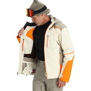 Chaqueta de Esquí Impermeable para Hombre, Cortavientos, Transpirable, Abrigo de Snowboard para Invierno, con Capucha, Térmica, para Montaña, Deportes al Aire Libre, Parka con Logotipo Personalizado - Product Image 2