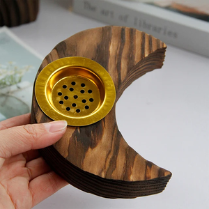 Quemador de Incienso TerraWood Heritage, Soporte de Incienso de Madera Hecho a Mano con Detalles Clásicos Árabes para Decoración del Hogar y Regalos - Product Image 5