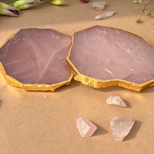 Ultra Luxury <b>Marble</b> <b>Coaster</b> Set Premium Natural Stone Drink <b>Coasters</b> With High Gloss Polished Finish Durable Heat Resistant - Product Image 4