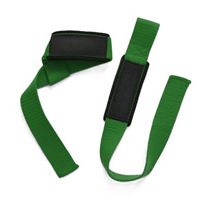 Sangles de levage professionnelles personnalisées antidérapantes en coton robuste, confortables et réglables par Misha Sports - Product Image 4