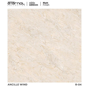 Azulejo de porcelana mate inspirado en la talla en piedra, de 60x60 cm, diseñado para crear un movimiento texturizado controlado y una arquitectura con base. - Product Image 1