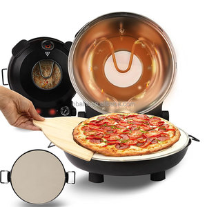 Máquina <span class=keywords><strong>para</strong></span> Hacer Pizza Casera Multifuncional Aifa con Temporizador, <span class=keywords><strong>Horno</strong></span> Eléctrico <span class=keywords><strong>para</strong></span> Pizza de 12 Pulgadas, Plancha Eléctrica - Product Image 4