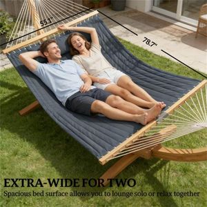 Amaca Doppia da Esterno per Rilassarsi al Sole - Product Image 3