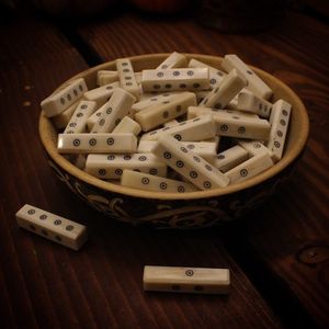 High Quality Natural Bone Gaming <b>Dice</b> for Board Games - Product Image 5