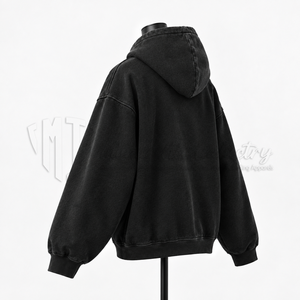 Custom <b>Men</b>’s Oversized Hoodie Sweatshirt Graphic Print Pullover Streetwear Hooded Sweatshirt OEM Manufacturer - Product Image 4
