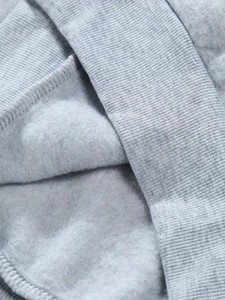 Sweat-shirt à capuche gris pour homme, coupe classique, couleur unie, coton French Terry, pull décontracté, vêtement d'automne - Product Image 3