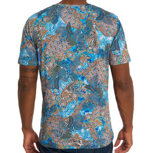 Camiseta de Hombre de Moda, Corte Regular, 100% Algodón, Sublimación Completa, Cuello Redondo, Manga Corta, Anti-Pilling, para Adultos - Product Image 3