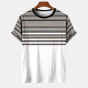 เสื้อยืดผู้ชายคุณภาพสูง ราคาดีที่สุด ทรงปกติ ระบายอากาศได้ดี ผ้าฝ้าย 100% - Product Image 2
