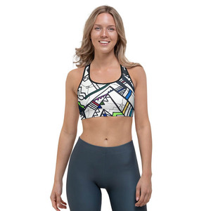 Top Deportivo de Alta Calidad para Mujer, Talla Grande, para Correr, Yoga, Cuello Redondo, Bra Deportivo - Product Image 3