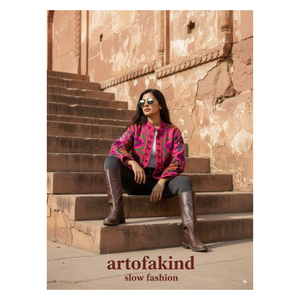 Chaqueta Étnica con Bordado Suzani para Mujer, Abrigo de Diseño Hecho a Mano, Estilo Boho Vintage, Prenda de Moda - Product Image 4