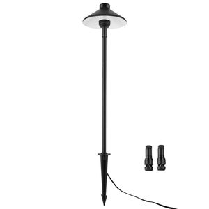Set di 12 Luci LED a Basso Voltaggio 3W 210LM, 12V 24VAC/DC, Illuminazione Esterna Bianco Caldo 3000K per Vialetti e Paesaggi - Product Image 1