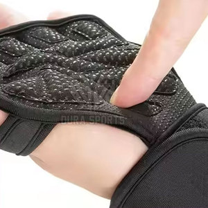 Custom Sport Workout Training Body Building Fitness Palm Fit <b>Gloves</b> <b>Weight</b> Lifting Half Finger <b>Gloves</b> For Gym - Product Image 6