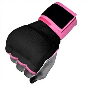 Accesorios de Fitness Empire, Correa Larga para Muñeca, Equipo de Karate para Hombre y Mujer, Guantes de Boxeo Transpirables de Algodón y Gel con Medio Dedo Descubierto - Product Image 1