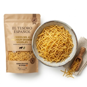 Pasta y Fideos Españoles Europeos Premium, Pasta de Trigo Duro de Alta Calidad, Grado Alimenticio, Suministro al por Mayor, Proveedor de Exportación - Product Image 1