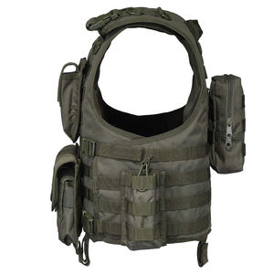 Gilet d'entraînement tactique avec sangles réglables, impression de logo personnalisée, plusieurs poches, léger et durable pour l'exercice - Product Image 3