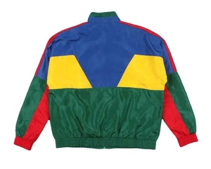 Wholesale Custom Blank Thin Nylon Vintage Retro Anorak Pullover Windbreaker <b>Jacket</b> For <b>Men</b> - Product Image 2