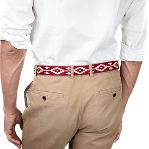 Ceinture en cuir tressée à la main avec motif, pour femme, boucle à ardillon réglable, prix de gros - Product Image 2