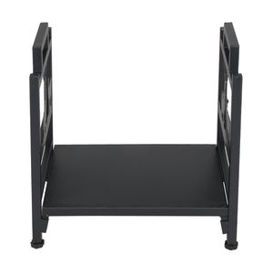 Porta Legna Moderno a Singolo Strato con Motivo Animale, Porta Legna in Metallo per Interni per Combustibile a Legna - Product Image 6