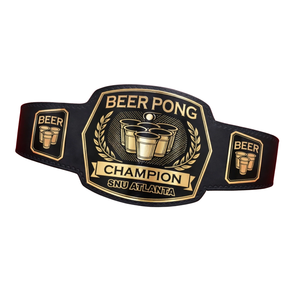 Cinturón de Campeón de Beer Pong Personalizado, Cinturón de Trofeo Deportivo Premium para Torneos SNU Atlanta, Diseño de Alta Calidad - Product Image 6