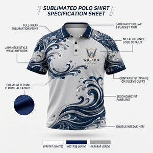 T-shirt formel à col roulé et manches courtes, imprimé sérigraphié sur mesure, 100 % polyester, pour le sport, la gym, l'entraînement et la course à pied, très demandé - Product Image 6