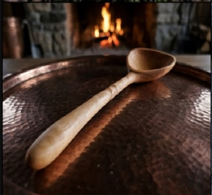 Handcrafted Eco-Friendly Wooden Soup Ladle Long Handle Serving Spoon Natural Wood Kitchen <b>Cooking</b> Utensil Party Tableware Tool - Product Image 3
