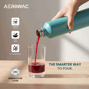 Bouteille isotherme en acier inoxydable de qualité supérieure, réutilisable, anti-fuite, portable, pour eau chaude et froide - Product Image 3