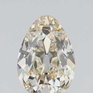Diamant unique de laboratoire CVD, taille poire, poli à la main en Inde, pour la fabrication de bijoux (bagues, boucles d'oreilles) - Product Image 3