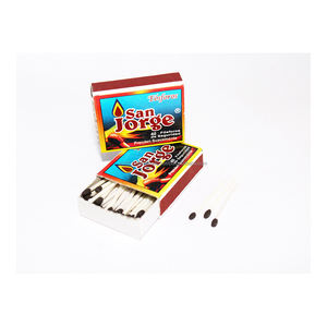 Buyer Brand Wax Safety <b>Matches</b> Custom Logo Printed Matchbox Wooden Matchsticks for Daily Household Use - Product Image 2