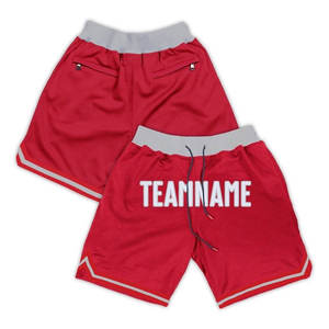 Shorts de basketball respirants pour femmes et hommes, coupe athlétique, en maille polyester, motif étoiles sublimées, personnalisables, séchage rapide, style marine magique - Product Image 4