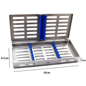 Juego de 7 Instrumentos Quirúrgicos de Acero Inoxidable de Alta Calidad con Casete de Esterilización y Bandeja para Scalers de Mahfooz Instruments - Product Image 2