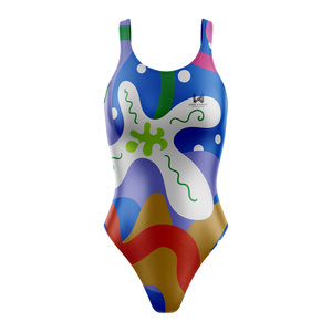 Women's Eco Friendly Sublimation Swimming Bodysuit Custom Printed One Piece Swimsuit Quick Dry Swimwear Swimsuits Manufacturer - Product Image 1