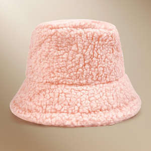 Sombrero de Pescador SIDDIQUI HOSINEX para Mujer, de Piel Sintética, Laminado, Casual, de Felpa, Sin Costuras, Teñido, Lavado, Desgarrado, con Lazo, para Invierno - Product Image 5