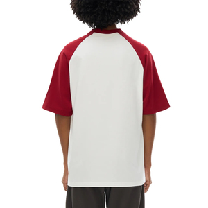 Camiseta de Alta Calidad con Logotipo Personalizado, Estilo Urbano, Verano, Camiseta para Hombre con Mangas Raglán, Corte Holgado y Recortado - Product Image 4