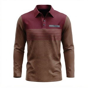 Polos de Algodón con Bordado Personalizado para Hombre, Color Sólido Informal, Secado Rápido, Moda de Verano, Marca Original, 220g, Polos de Golf - Product Image 1