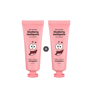 SpongeBob mirtillo 100g pacchetto dentifricio per bambini dentifrici Set di 2 - Product Image 1
