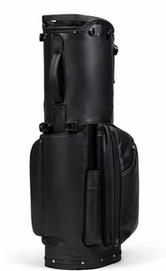 Bolsa de Golf Negra Premium con Divisor de 14 Compartimentos, Bolsa de Golf Personalizada al por Mayor, Impermeable, de Cuero PU, con Múltiples Bolsillos de Almacenamiento - Product Image 5