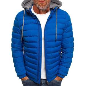 Removable Liner Puffer Jacket Men Winter Lightweight Insulated Hooded Waterproof Warm <b>Detachable</b> - Product Image 6