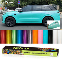 Film de protection de peinture pour voiture, vinyle auto-cicatrisant, mat, anti-rayures, dégradé satiné, pour changement de couleur