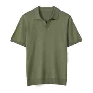 Polo décontracté chic avec détails contrastés sur le col et les manches pour un look tendance et jeune aujourd'hui - Product Image 1