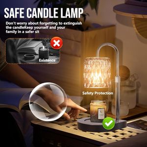 Electric <b>Dimmer</b> Candle Warmer Lamp for Home Warmth-Mom Christmas Birthday Gift for Women - Product Image 5