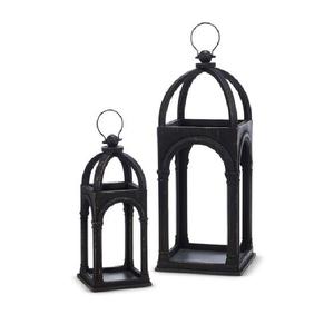 Farol de Vela de Metal y Vidrio de Estilo Moderno, Hecho a Mano, de la Mejor Calidad, Decorativo, con Forma y Tamaño Personalizables - Product Image 1