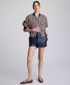 Bomber corto a scacchi da donna | Kenneth Cole - Product Image 2